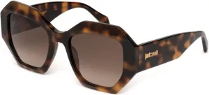 Солнцезащитные очки Just Cavalli SJC100 09AJ AVANA MARRONE 53/20/140 для женщин, 09aj Avana Marrone