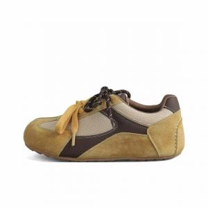 Низкие повседневные туфли для женщин OBWA, желтый