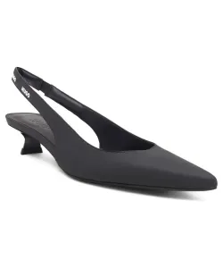 Туфли-Лодочки Alexis slingback35lg из кожи Hugo, черный