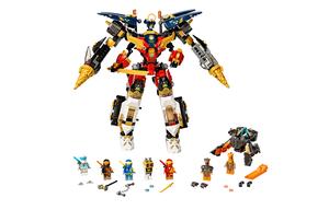 Конструктор Phantom Ninja Collection Ninja Super Combination Mecha, 1104 детали, 71765 LEGO