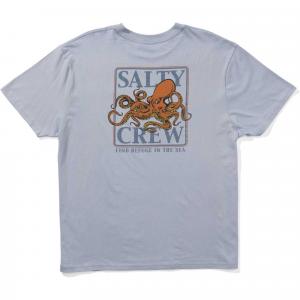Мужская классическая футболка Ink Slinger Salty Crew, Blue Fog
