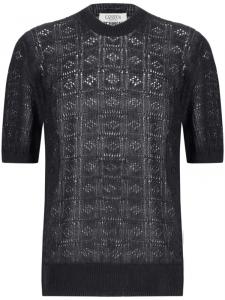 Трикотажная футболка с длинными рукавам Laneus, черный