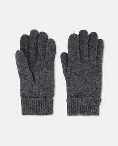 Мужские вязаные перчатки с подкладкой Dustin, темно-серый