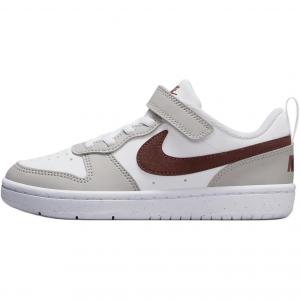 Обувь для скейтбординга Court Borough Kids Nike, цвет White/Beige/Red