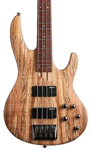 Электрический бас-гитар ESP LTD B-204SM, клен с прожилками, натуральный сатин