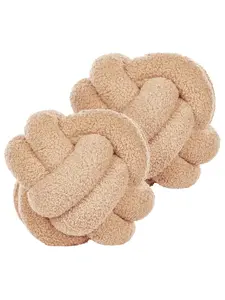 Декоративная подушка Beliani 2er Set Deko MALNI, бежевый