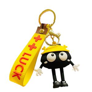 Креативная плюшевая кукла-брелок с длинными ножками small coal ball, высота 7см Bowl