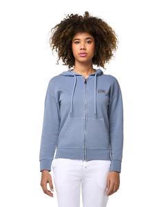 LEONE 1947 APPAREL Женская толстовка с капюшоном на молнии Leone Blue