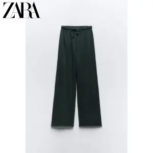 Брюки женские Zara бархатные, темно - серый