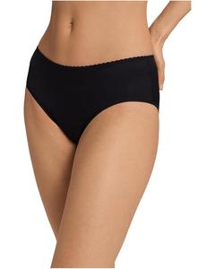 Женские трусики-слипы Hanro Satin Deluxe Hi-Cut, Black