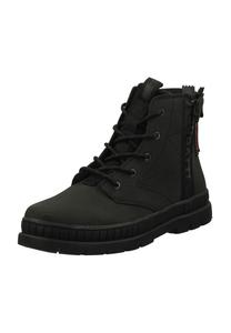 Ботильоны на шнуровке, с петлей для подтягивания, искусственная кожа, мужские Bugatti, цвет 1000 Black