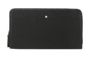 Кожаный кошелек унисекс черный MONTBLANC