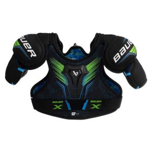 BAUER S24 новая модель X защитная экипировка для хоккея с шайбой, 3 предмета: нагрудник, щитки и налокотники