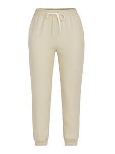 Зауженные брюки C&City, светло-бежевый