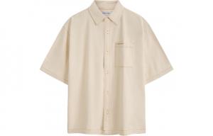 Calvin Klein CK/ Рубашка мужская светло-бежевая