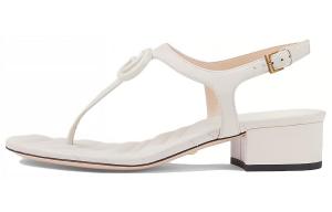 Сандалии женские Gucci на каблуке, белый