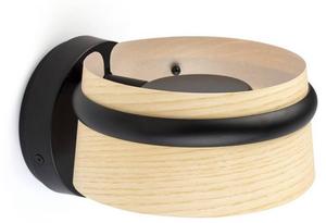 Настенный светильник FARO Loop, черный - металл - 24 x 13 x 19 см