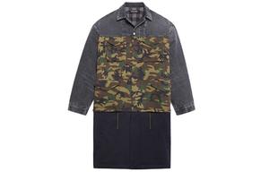 Тренч мужской Balenciaga Three Piece, камуфляжный