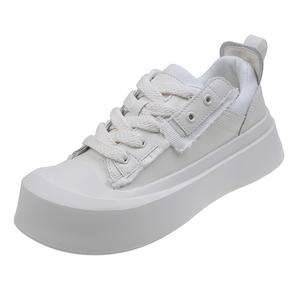 Кеды, скейтборд обувь женская низкая Annai, белый