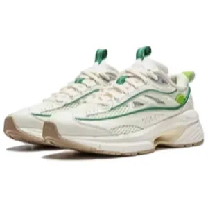 Li-Ning Comet LITE Удобные устойчивые к истиранию дышащие увеличивающие рост низкие кеды женские Ecru