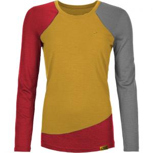 Женская рубашка Lady Phillippa WoodWool с длинным рукавом Grüezi Bag, желтый