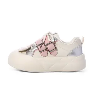 BINGO DUCK Кроссовки для скейтбординга Coverage Low Top женские розово-серебристые, цвет Pink Silver