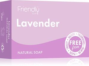Натуральное мыло, лавандовое натуральное мыло Friendly Soap, 95 гр