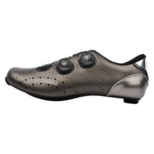 LINGQUE·QIXING Амортизирующие велотуфли с низким верхом устойчивые к истиранию унисекс Carbon Gray, цвет Carbon Gray