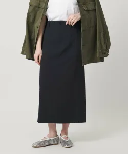 Юбка-пекарь из ацетатного полиэстера United Arrows, цвет Navy