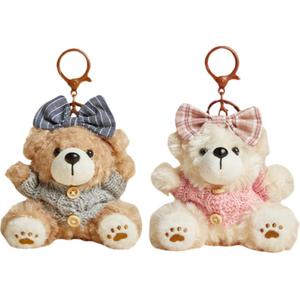 Плюшевый кулон в виде мишки-печенья высотой 12,5 см ROUERXIONG