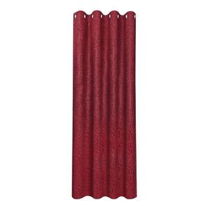 Штора с люверсами Gerster Feese, 140x245x1 см, красный