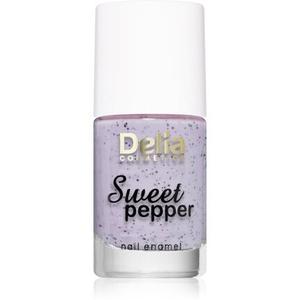 Лак для ногтей Delia Cosmetics Sweet Pepper Black Particles — Лаванда, 11 мл