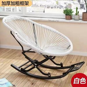 Fantasy Кресло-качалка xiaoyao, белое, новая модель, усиленная