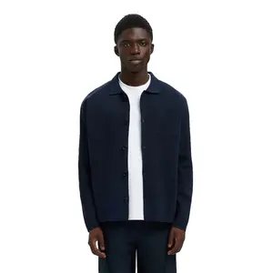 Кардиган Selected Mike Relaxed Fit, синий