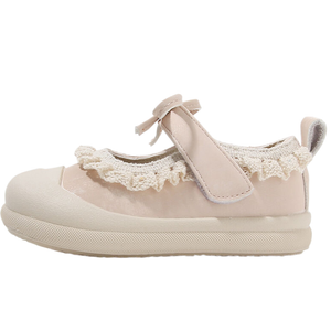 Противоскользящая и износостойкая дышащая обувь для малышей MAIBUXIONG, розовый