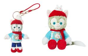 2023 Olu Mel, Плюшевая кукла Shanghai Accompanying And Soothing Dolls, высота 19 см Disney, gelatoni doll+pendant