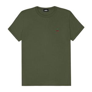Женская футболка lil cherry jersey Dalix, Military Green