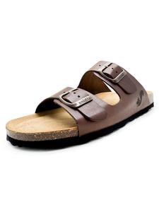 Мюли thies Eco Leather Sandal, темно-коричневый