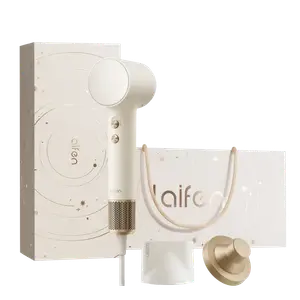 laifen Фен High Velocity Mini с отрицательными ионами для ухода за волосами, упаковка Gold Box