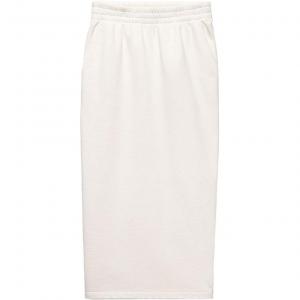 Хлопковая юбка PRADA, ванильно-белый