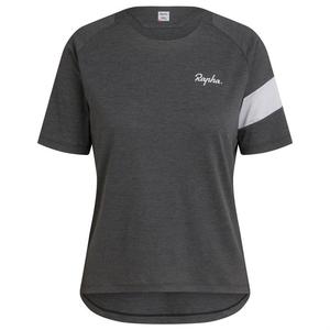 Футболка Trail Technical - женская Rapha, Dark Grey/Light Grey