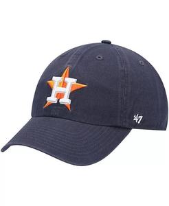 Мужская темно-синяя регулируемая шляпа Houston Astros Heritage Clean Up '47 Brand