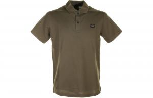 Поло с логотипом на заплатке Paul & Shark, зеленый