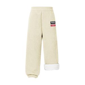 Детские спортивные брюки Moderate WARRIOR, [corduroy pants with fleece lining]оранжевый/h красный черный square k