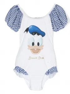 Купальник Donald Duck из коллаборации с Disney Monnalisa, белый