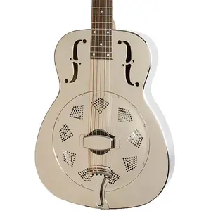 Epiphone Dobro Hound Dog M-14 металлический корпус, круглый вырез - никель