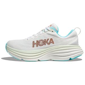HOKA ONE ONE Бонди 8 Фрост Роуз Голд женские в цвете морозный белый/розовое золото, цвет Frost White/Rose Gold