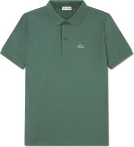 Lacoste Boys' Boy (l1812) классический поло с коротким рукавом из пике, Green