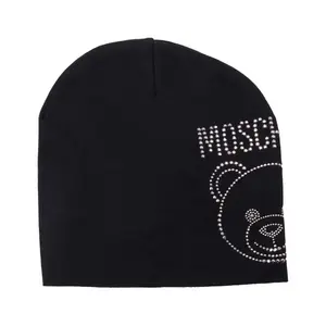 Шерстяная шапка Moschino, черный