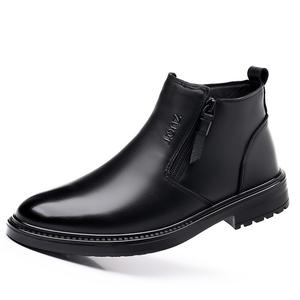 Ботинки мужские Modengpan, цвет Black [Wool]